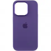 Чохол Silicone Case Metal Buttons (AA) для Apple iPhone 14 Pro (6.1"), Фіолетовий / Iris