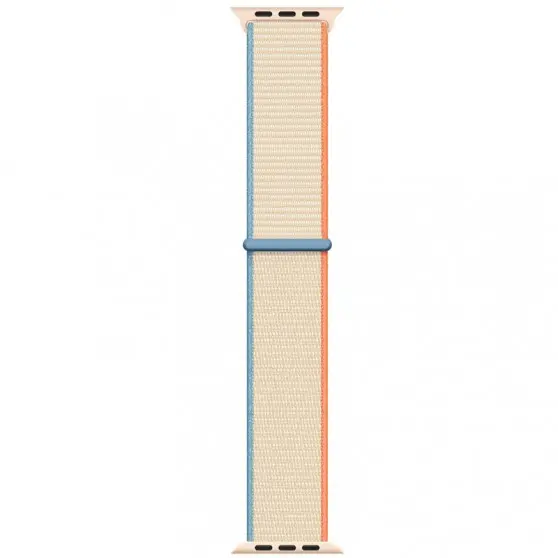 Ремешок Nylon для Apple Watch 38/40/41/42mm(ser.10) Бежевый / Cream