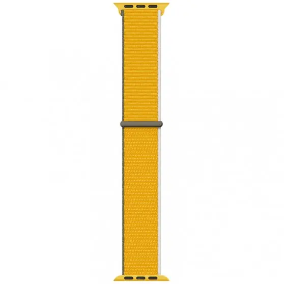 Ремешок Nylon для Apple Watch 38/40/41/42mm(ser.10) Желтый / Sunflower