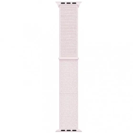Ремешок Nylon для Apple Watch 38/40/41/42mm(ser.10) Розовый / Pearl Pink