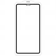 Захисне скло SKLO 5D (тех.пак) для Apple iPhone 12 mini (5.4") Чорний / Біла підкладка