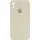 Чехол Silicone Case Square Full Camera Protective (AA) для Apple iPhone XR (6.1") Бежевый / Antique White