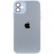 Чохол TPU+Glass Sapphire Midnight для Apple iPhone 12 (6.1"), Синій / Blue