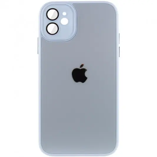 Чохол TPU+Glass Sapphire Midnight для Apple iPhone 12 (6.1"), Синій / Blue