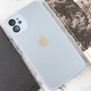 Чохол TPU+Glass Sapphire Midnight для Apple iPhone 12 (6.1"), Синій / Blue