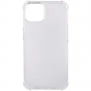 TPU чохол GETMAN Ease logo посилені кути для Apple iPhone 15 Plus (6.7") Безбарвний (прозорий)