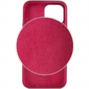 Чохол Silicone Case Full Protective (AA) Apple iPhone 15 (6.1"), Бордовий / Maroon