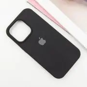 Чохол Silicone Case Full Protective (AA) для Apple iPhone 15 Pro (6.1"), Чорний / Black