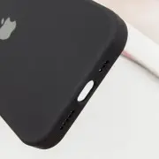Чохол Silicone Case Full Protective (AA) для Apple iPhone 15 Pro (6.1"), Чорний / Black