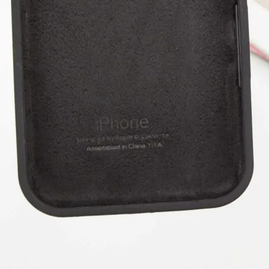 Чохол Silicone Case Full Protective (AA) для Apple iPhone 15 Pro (6.1") Чорний / Black - зображення 5 