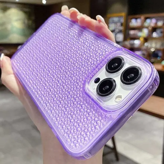Чехол TPU Shine для Apple iPhone 12 Pro / 12 (6.1") Purple - изображение 3