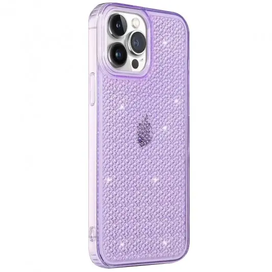 Чехол TPU Shine для Apple iPhone 12 Pro / 12 (6.1") Purple - изображение 4