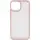 TPU+PC чехол Metal Buttons для Apple iPhone 15 Plus (6.7") Розовый