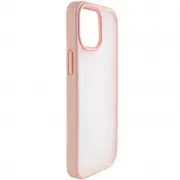 TPU+PC чехол Metal Buttons для Apple iPhone 15 Plus (6.7"), Розовый