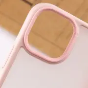 TPU+PC чехол Metal Buttons для Apple iPhone 15 Plus (6.7"), Розовый