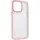 TPU+PC чохол Metal Buttons для Apple iPhone 15 Pro Max (6.7") Рожевий
