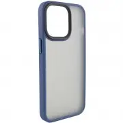 TPU+PC чехол Metal Buttons для Apple iPhone 15 Pro Max (6.7"), Синий