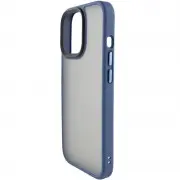 TPU+PC чехол Metal Buttons для Apple iPhone 15 Pro Max (6.7"), Синий
