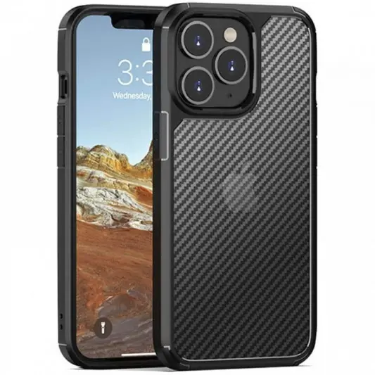 Чехол TPU+PC Line для Apple iPhone 15 Pro (6.1"), Black