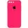 Чохол Silicone Case Square Full Camera Protective (AA) для Apple iPhone 7 plus / 8 plus (5.5") Рожевий / Barbie pink