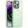 TPU+PC чехол Metal Buttons with MagSafe Colorful для Apple iPhone 13 Pro Max (6.7") Мятный / Matcha Green