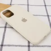 Чохол Silicone Case Full Protective (AA) для Apple iPhone 15 Plus (6.7"), Бежевий / Antigue White