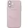 Чехол TPU+Glass Sapphire Midnight with MagSafe для Apple iPhone 12 (6.1") Розовый / Pink Sand