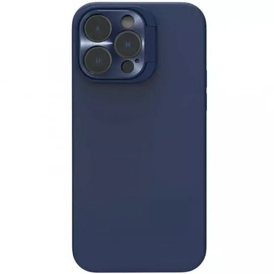 Чехол Silicone Nillkin LensWing Magnetic для Apple iPhone 15 Pro (6.1") Синий / Blue