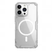 TPU чехол Nillkin Nature Pro Magnetic для Apple iPhone 15 Pro Max (6.7"), Бесцветный (прозрачный)
