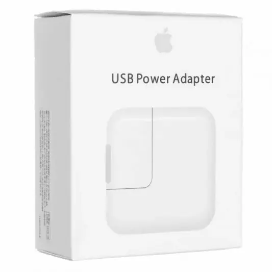 МЗП 12W Power Adapter for Apple (1USB-A) (AAA) (box) White - зображення 3 