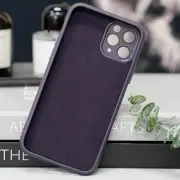 Чехол TPU+Glass Sapphire Midnight with MagSafe для Apple iPhone 12 Pro Max (6.7"), Фиолетовый / Deep Purple