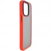 TPU+PC чехол Metal Buttons для Apple iPhone 15 Pro Max (6.7"), Красный