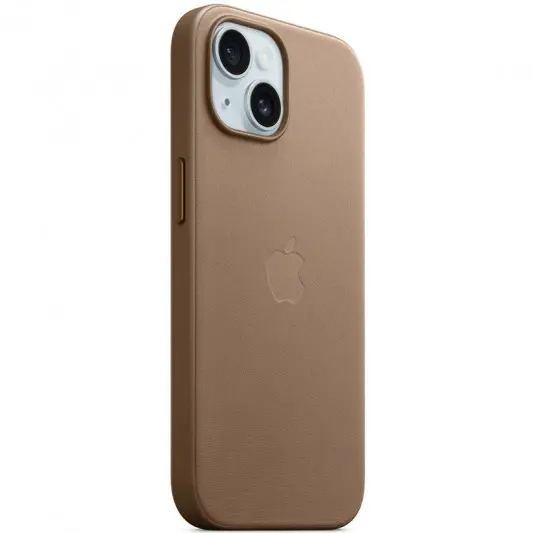Чохол FineWoven (AAA) with MagSafe для Apple iPhone 15 Plus (6.7") Taupe - зображення 1 