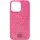 TPU чохол Bling World Rock Diamond для Apple iPhone 15 (6.1") Яскраво-рожевий