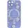 TPU+PC чохол Secret Garden with MagSafe для Apple iPhone 15 (6.1") Lilac