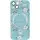TPU+PC чохол Secret Garden with MagSafe для Apple iPhone 15 (6.1") Mint