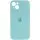 Чехол Silicone Case Full Camera Protective (AA) для Apple iPhone 15 Plus (6.7") Бирюзовый / Marine Green