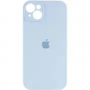 Чохол Silicone Case Full Camera Protective (AA) для Apple iPhone 15 Plus (6.7") Блакитний / Sweet Blue