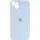 Чехол Silicone Case Full Camera Protective (AA) для Apple iPhone 15 Plus (6.7") Голубой / Sweet Blue