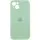 Чехол Silicone Case Full Camera Protective (AA) для Apple iPhone 15 Plus (6.7") Зеленый / Pistachio