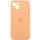 Чехол Silicone Case Full Camera Protective (AA) для Apple iPhone 15 Plus (6.7") Оранжевый / Cantaloupe