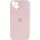 Чехол Silicone Case Full Camera Protective (AA) для Apple iPhone 15 Plus (6.7") Розовый / Pink Sand