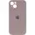 Чехол Silicone Case Full Camera Protective (AA) для Apple iPhone 15 Plus (6.7") Серый / Lavender