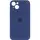 Чехол Silicone Case Full Camera Protective (AA) для Apple iPhone 15 Plus (6.7") Синий / Deep navy