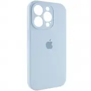 Чохол Silicone Case Full Camera Protective (AA) для Apple iPhone 15 Pro Max (6.7"), Синій / Sweet Blue