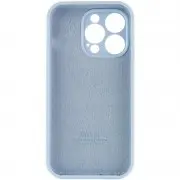 Чохол Silicone Case Full Camera Protective (AA) для Apple iPhone 15 Pro Max (6.7"), Синій / Sweet Blue