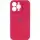 Чехол Silicone Case Full Camera Protective (AA) для Apple iPhone 15 Pro Max (6.7") Красный / Rose Red