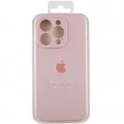 Чехол Silicone Case Full Camera Protective (AA) для Apple iPhone 15 Pro Max (6.7"), Розовый / Chalk Pink