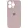 Чехол Silicone Case Full Camera Protective (AA) для Apple iPhone 15 Pro Max (6.7") Серый / Lavender