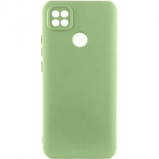 Чехол Silicone Cover Lakshmi Full Camera (A) для Xiaomi Redmi 9C Зеленый / Pistachio
